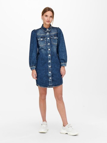 ONLY Shirt Dress 'Allie' in Blue