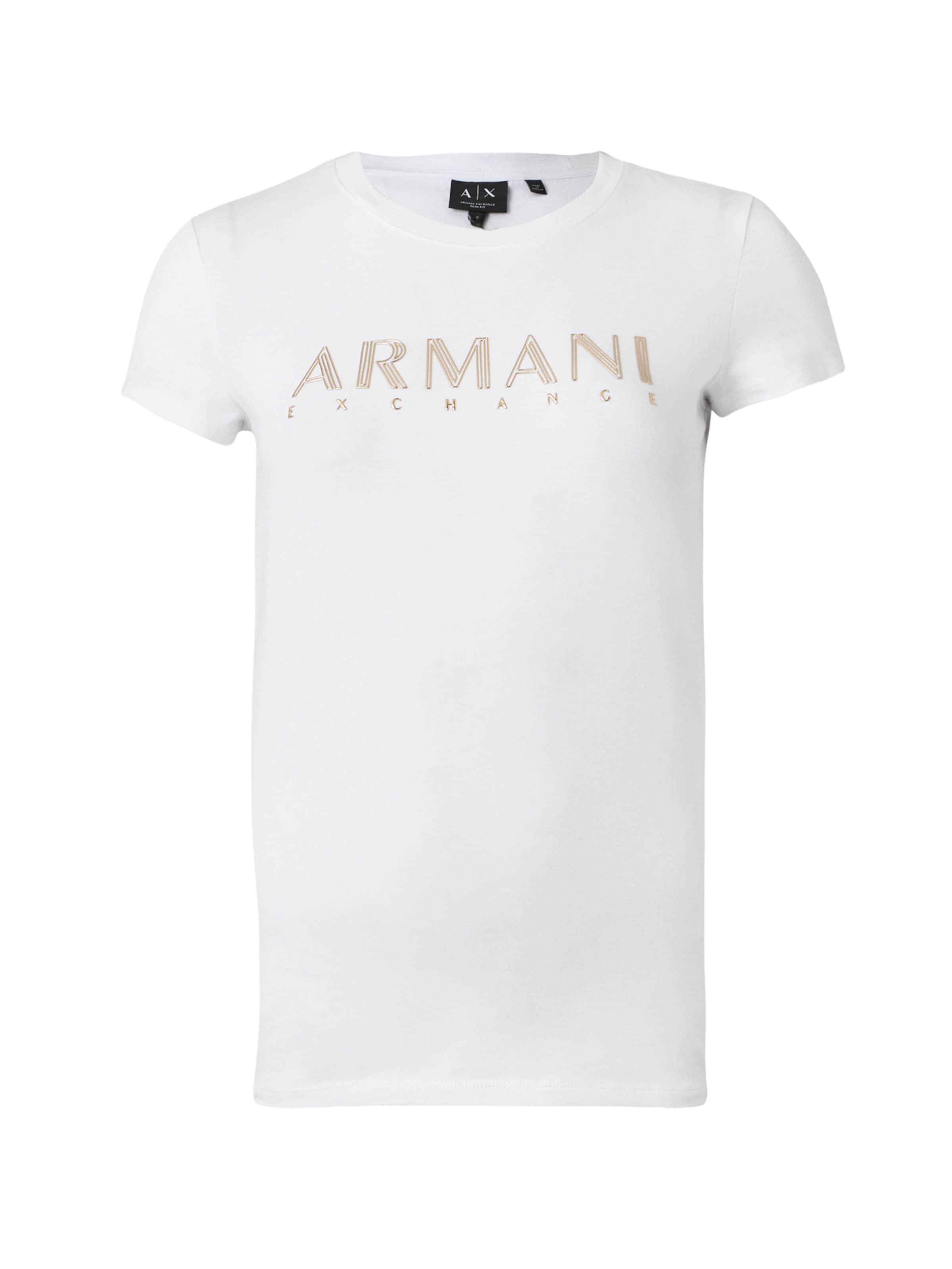 ARMANI EXCHANGE Shirt in Wit: voorkant