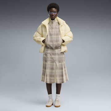 PUMA Rok 'T7 Pleated Tartan' in Beige