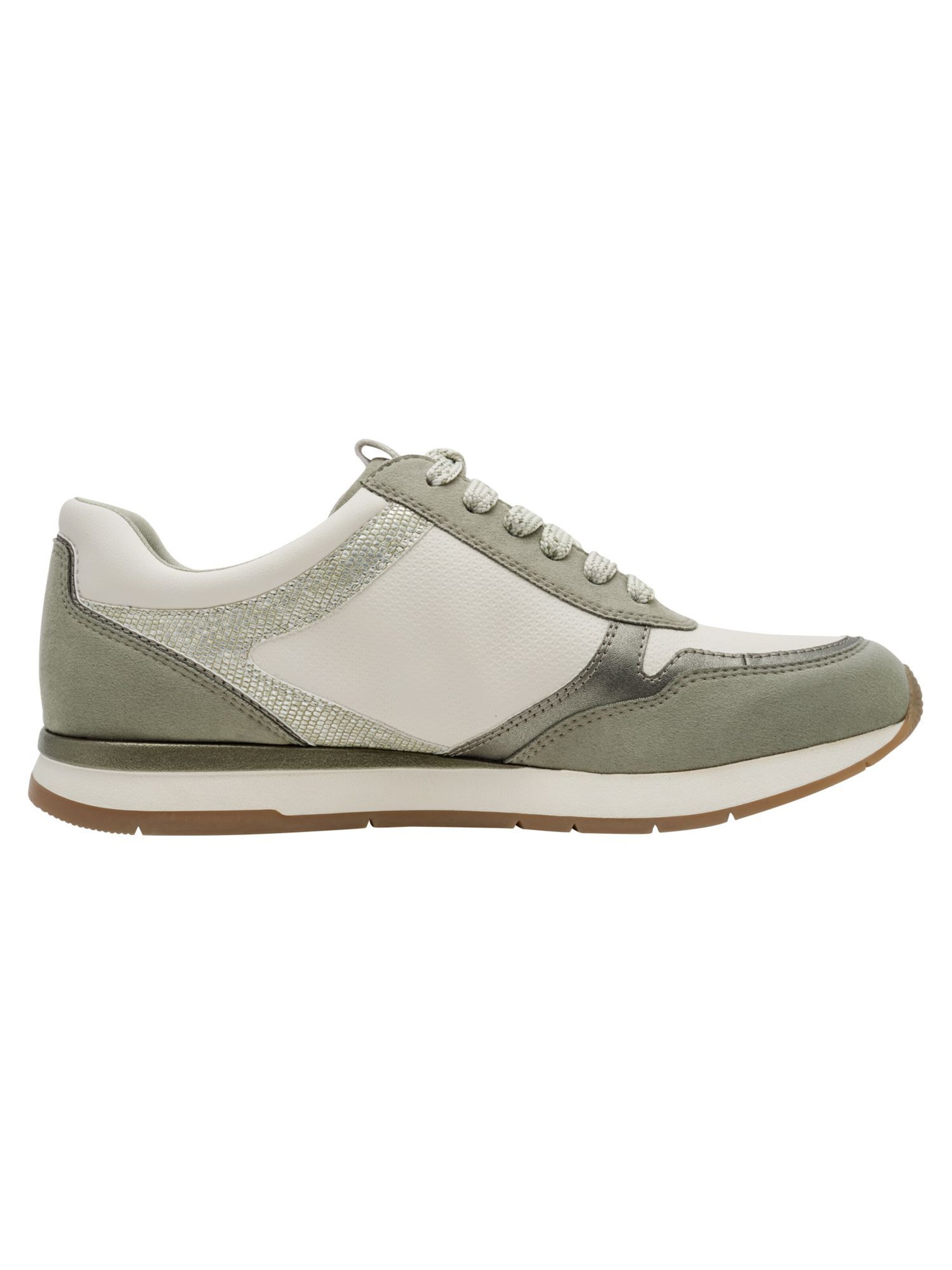 Baskets basses Tamaris en vert