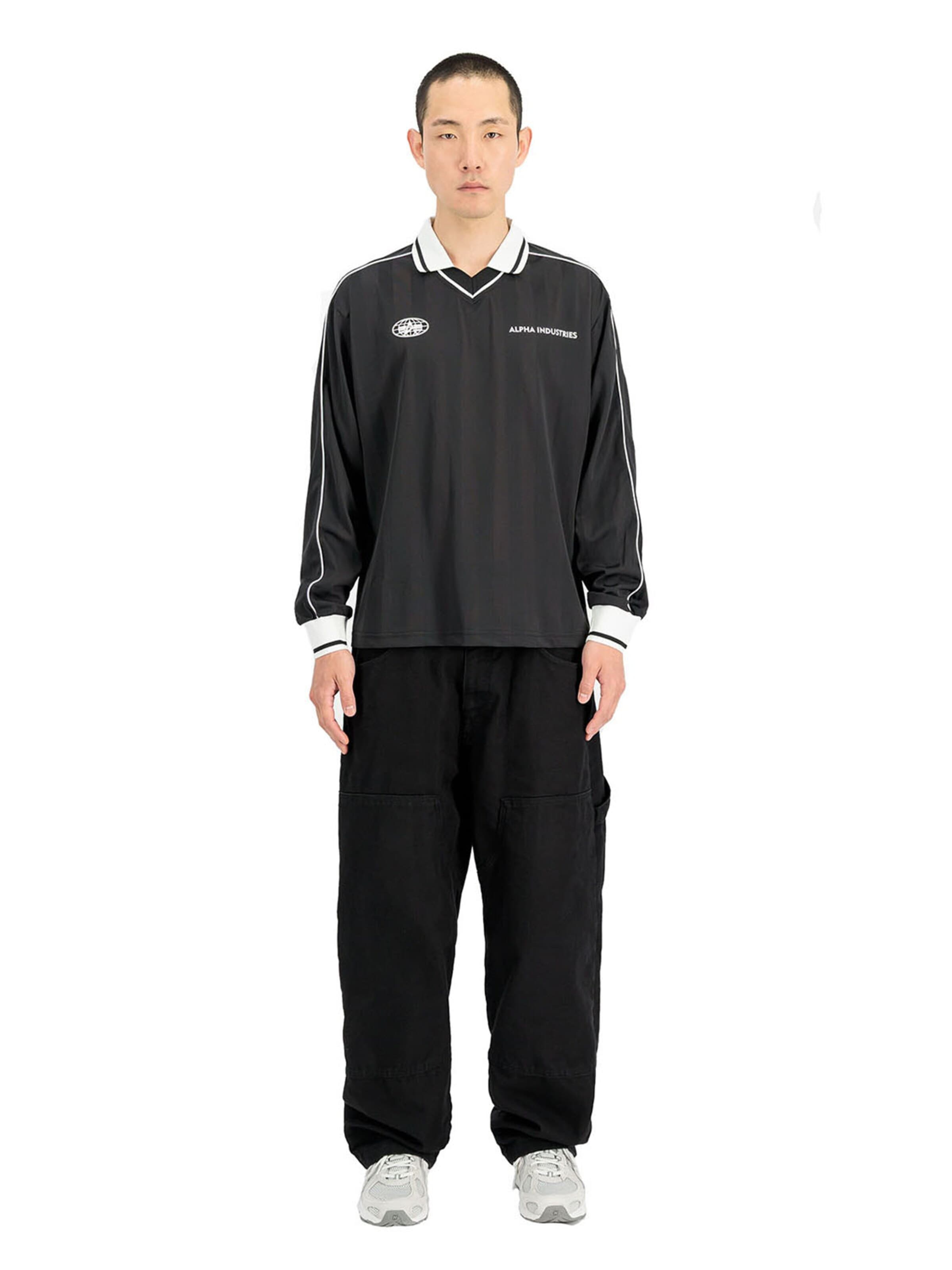 Tricou de la ALPHA INDUSTRIES pe negru