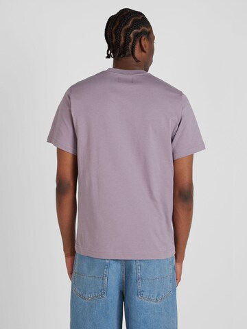 purpurinė MADS NORGAARD COPENHAGEN Marškinėliai