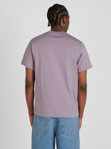 T-Shirt MADS NORGAARD COPENHAGEN en violet