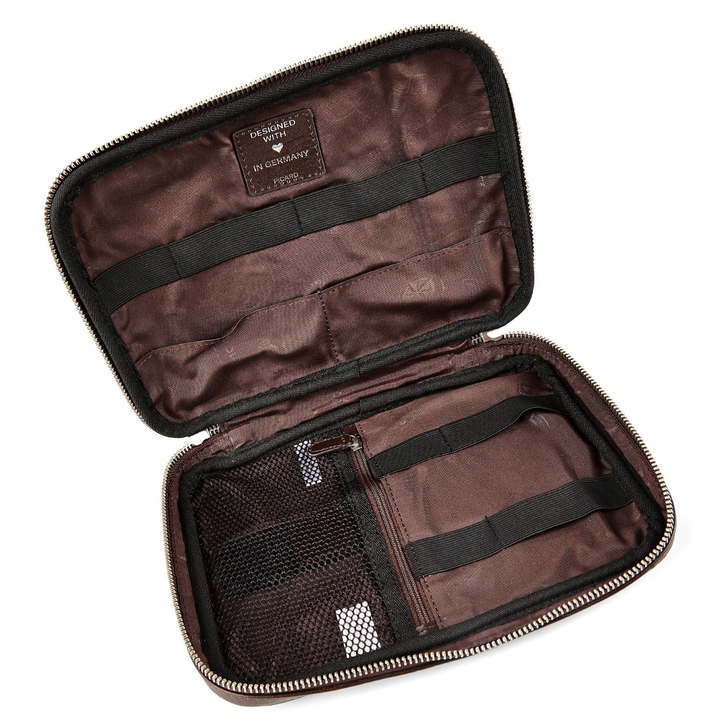 Picard Kulturtasche in Braun