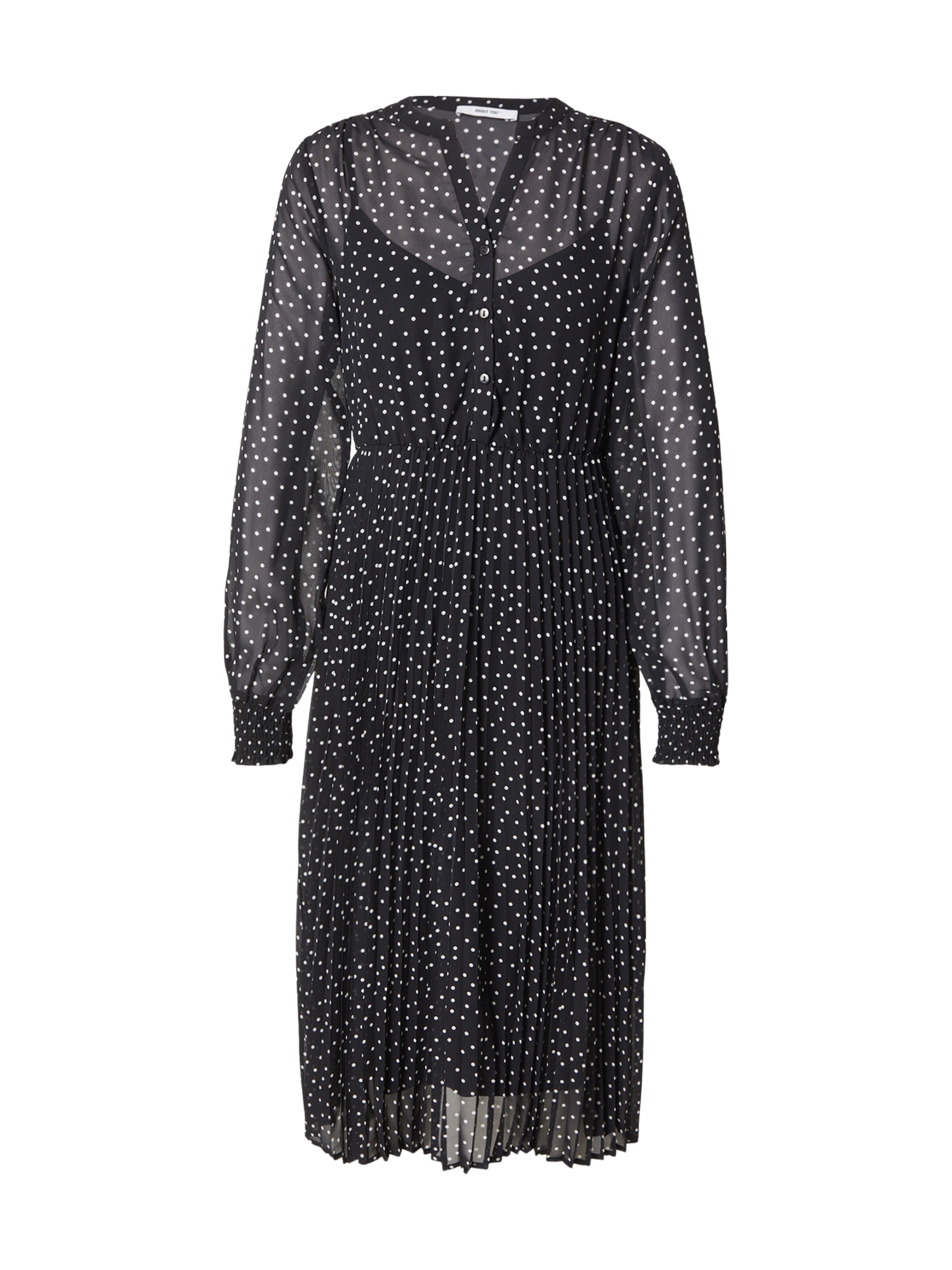 ABOUT YOU Shirt Dress 'Kate' in Black: front