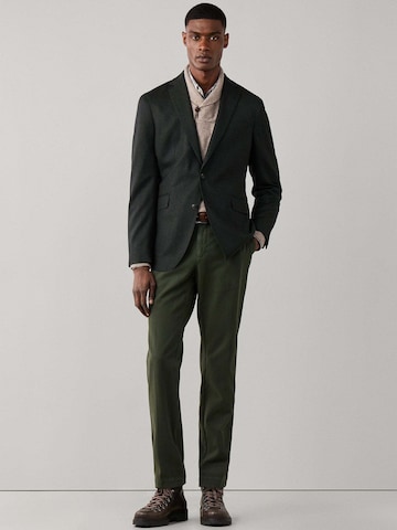 Hackett London Regular fit Colbert in Groen