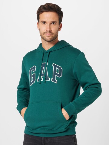 GAP Свитшот в Зеленый: спереди