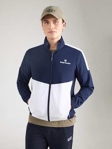 Sergio Tacchini Спортивный свитшот 'GIARDINO TRACK' в Синий: спереди