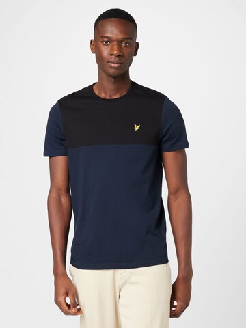 T-Shirt Lyle & Scott en bleu : devant