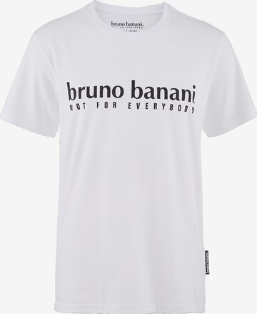 BRUNO BANANI Shirt 'Abbott' in Wit: voorkant