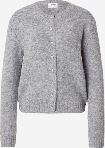 Monki Knit cardigan in Grey: front