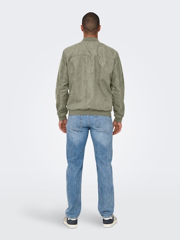Only & Sons Between-Season Jacket 'ONSLUCAS' in Green