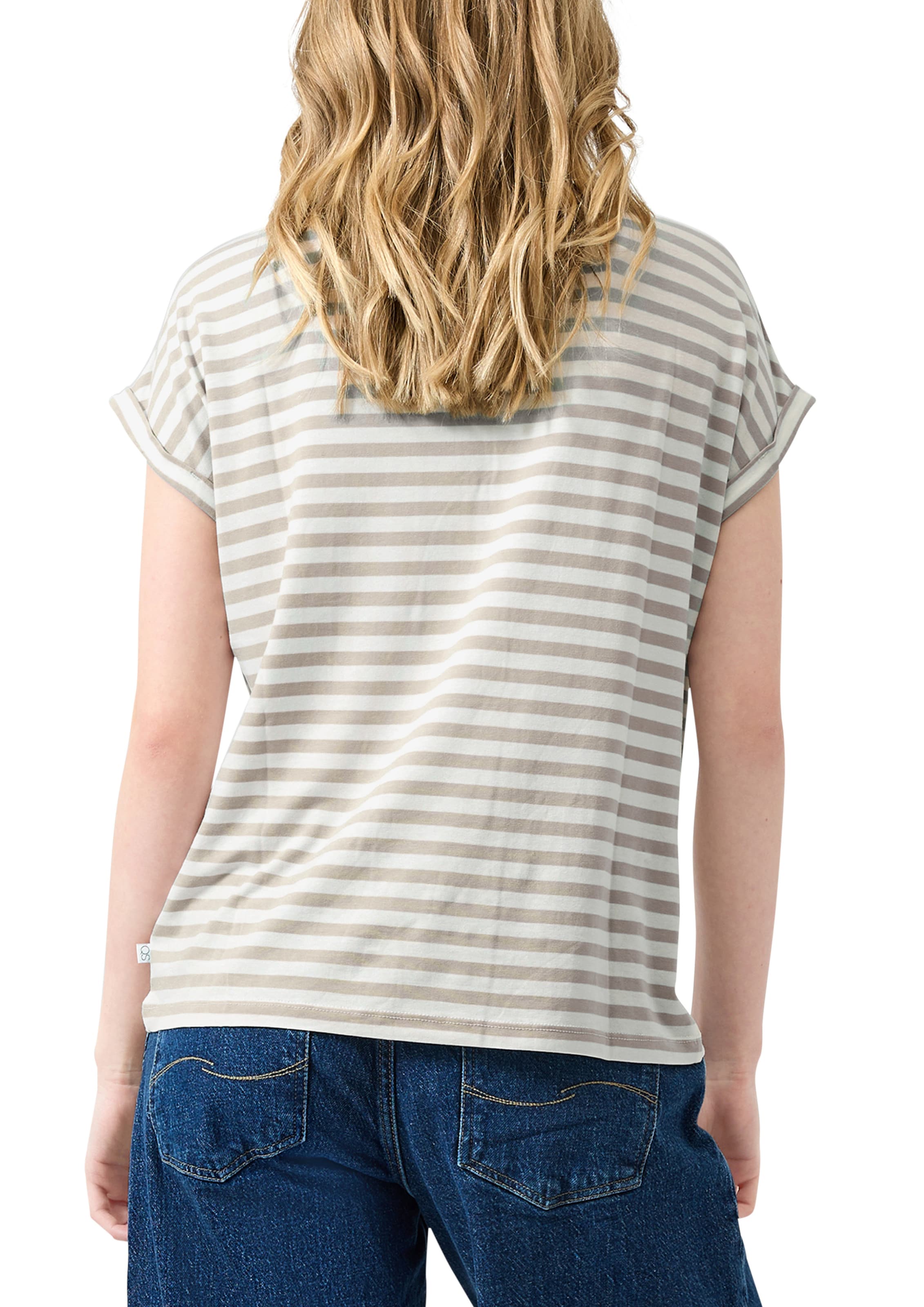 T-shirt QS en beige