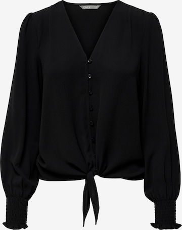 ONLY Blouse 'Elisabeth' in Zwart: voorkant