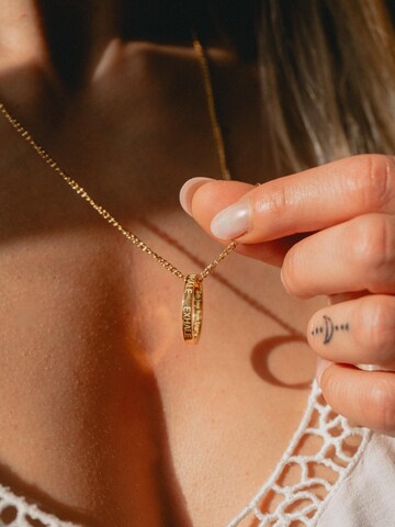 Divasya Kette 'Inhale - Exhale'‌‌‌ in Gold