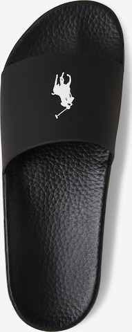 Polo Ralph LaurenNatikače s potpeticom 'Polo Slide' - crna boja