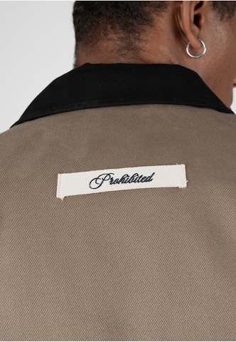 Veste mi-saison 'Back In The Days' Prohibited en vert