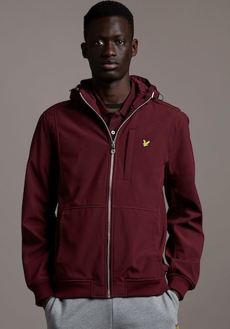 Lyle & Scott Between-Season Jacket in Red: front