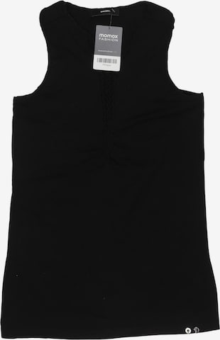 DIESEL Top XXXS in Schwarz: Vorderseite