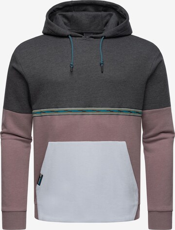 Ragwear Sweatshirt in Zwart: voorkant