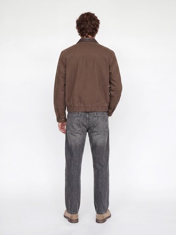 JACK & JONES - regular Vaquero 'JJIEDDIE' en negro