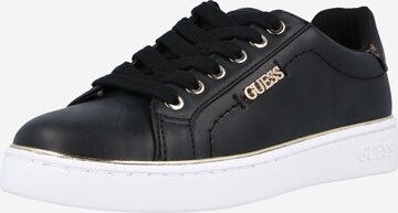 GUESS Sneakers laag 'BECKIE' in Zwart: voorkant