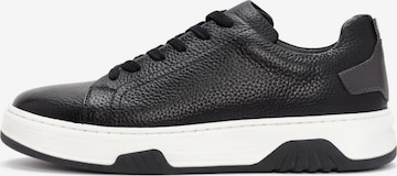 Baskets basses Derimod en noir : devant