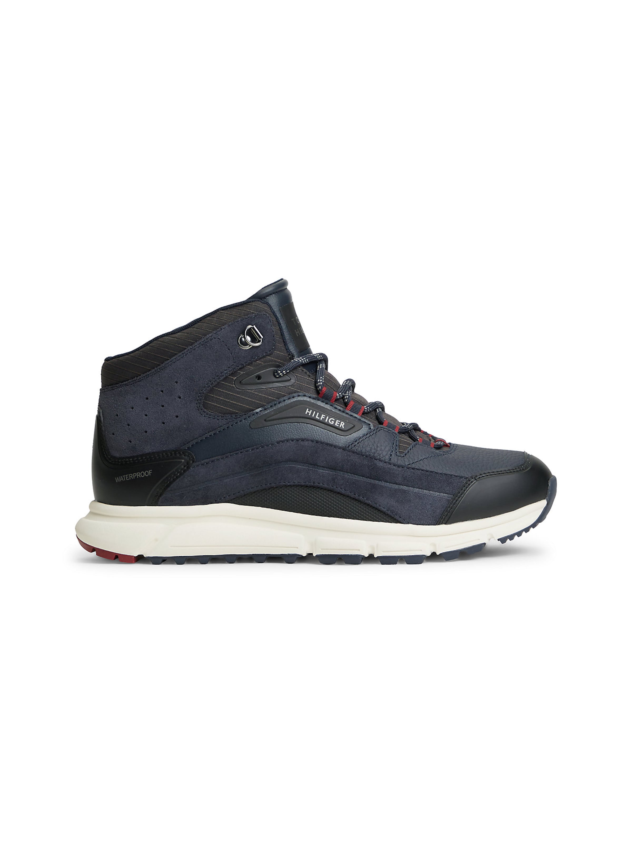 TOMMY HILFIGER Sneakers hoog in Blauw