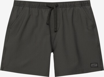 Pull&Bear Plavecké šortky – šedá: přední strana