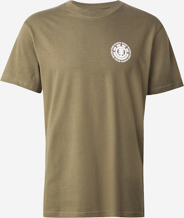 ELEMENT T-Shirt in Grün: Vorderseite
