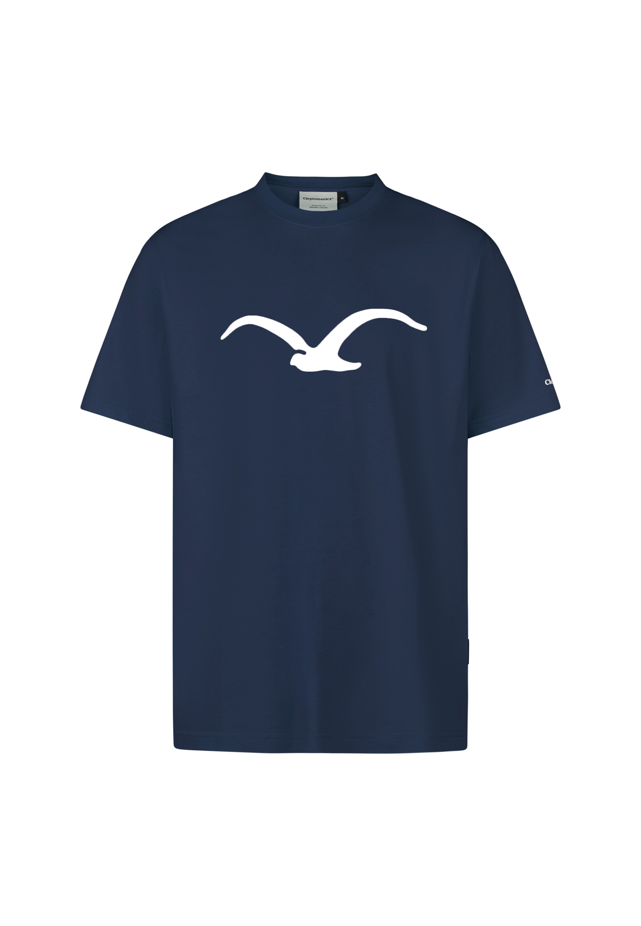 Cleptomanicx Shirt 'Mowe' in Blue: front