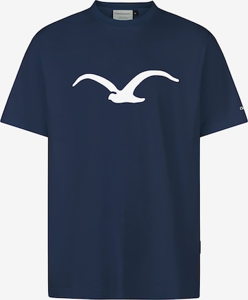 Cleptomanicx Shirt 'Mowe' in Blue: front