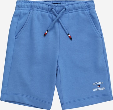 Regular Pantalon TOMMY HILFIGER en bleu : devant