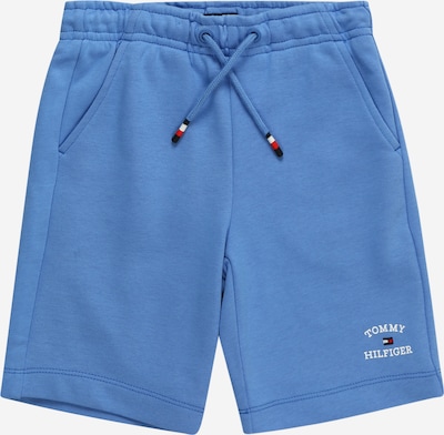 TOMMY HILFIGER Trousers in Navy / Light blue / Red / White, Item view