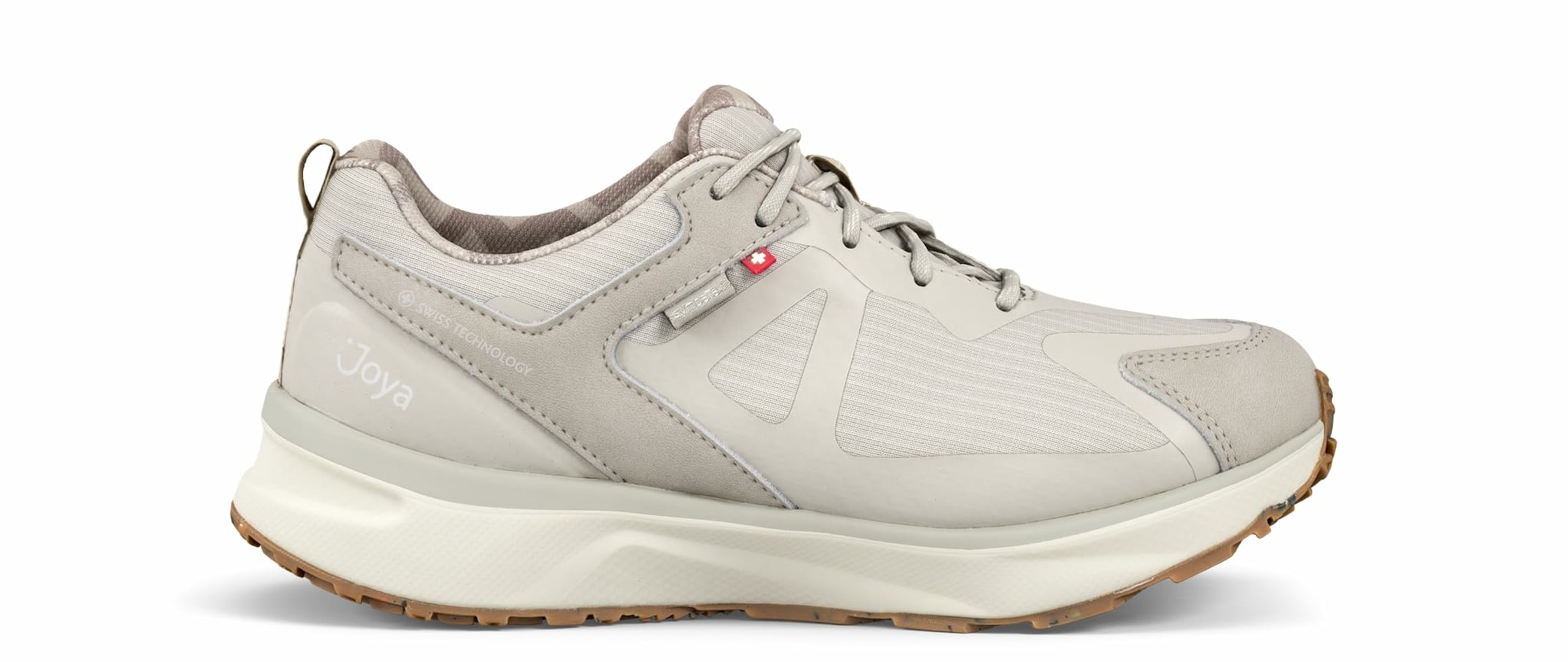 Joya Sneaker in Beige: Vorderseite