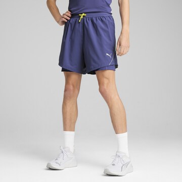 PUMA Regular Sportbroek 'ULTRAWEAVE' in Blauw: voorkant