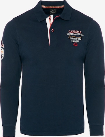 CARISMA Poloshirt in Blau: Vorderseite