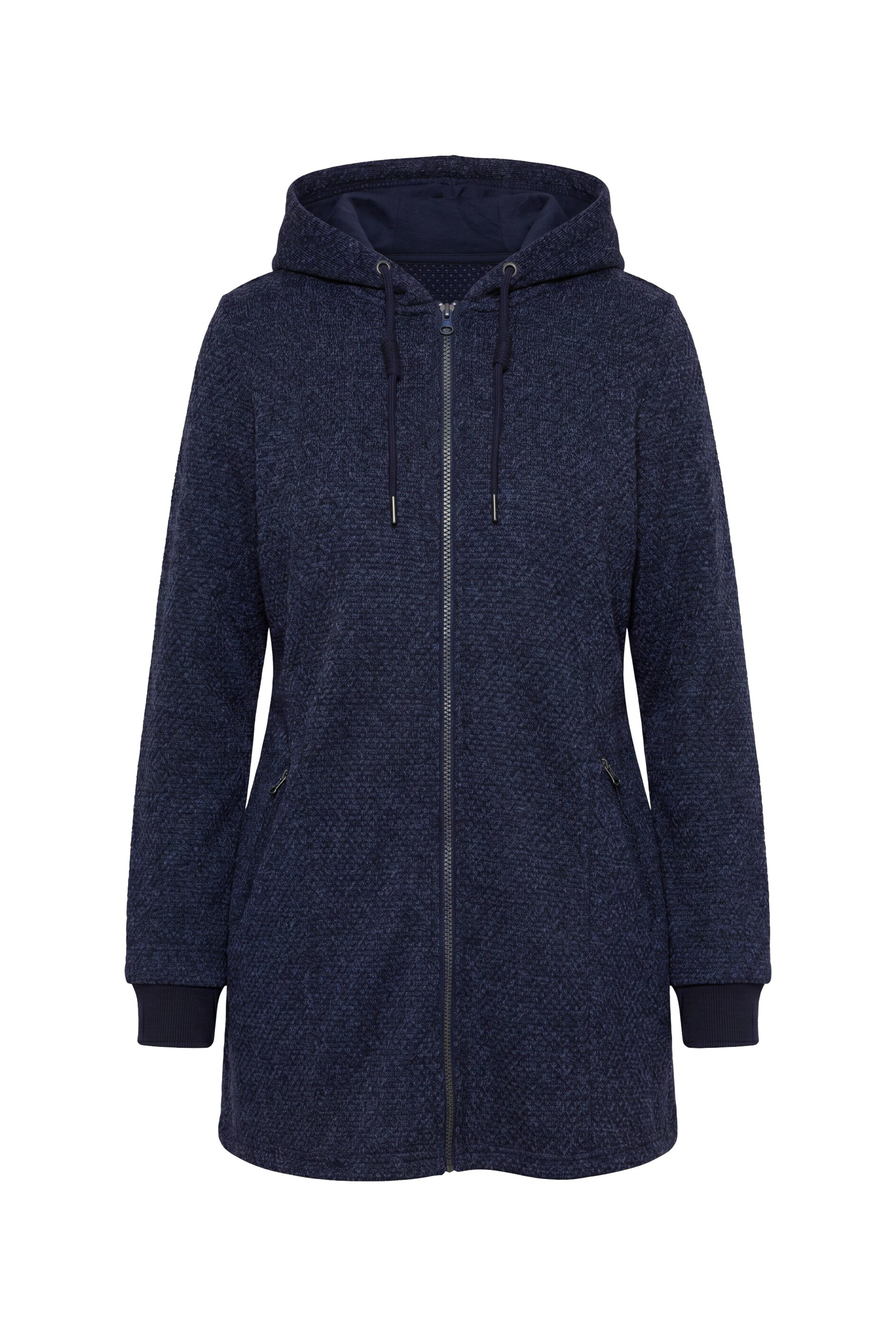 Ulla Popken Übergangsjacke in Blau: Vorderseite