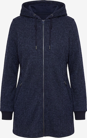 Ulla Popken Übergangsjacke in Blau: Vorderseite