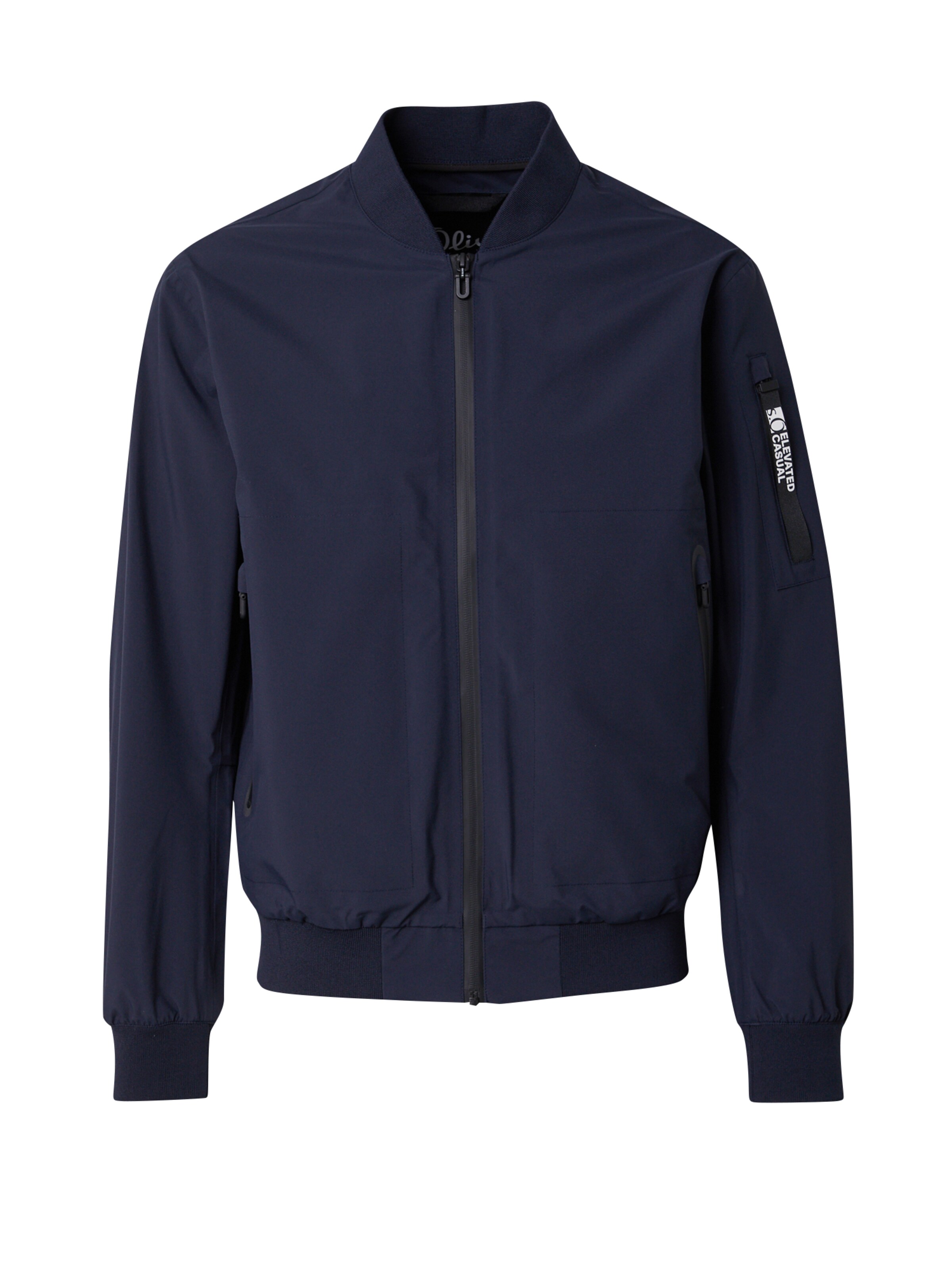 s.Oliver Übergangsjacke in Blau: Vorderseite