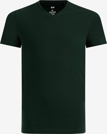 WE Fashion - Camiseta en verde: frente