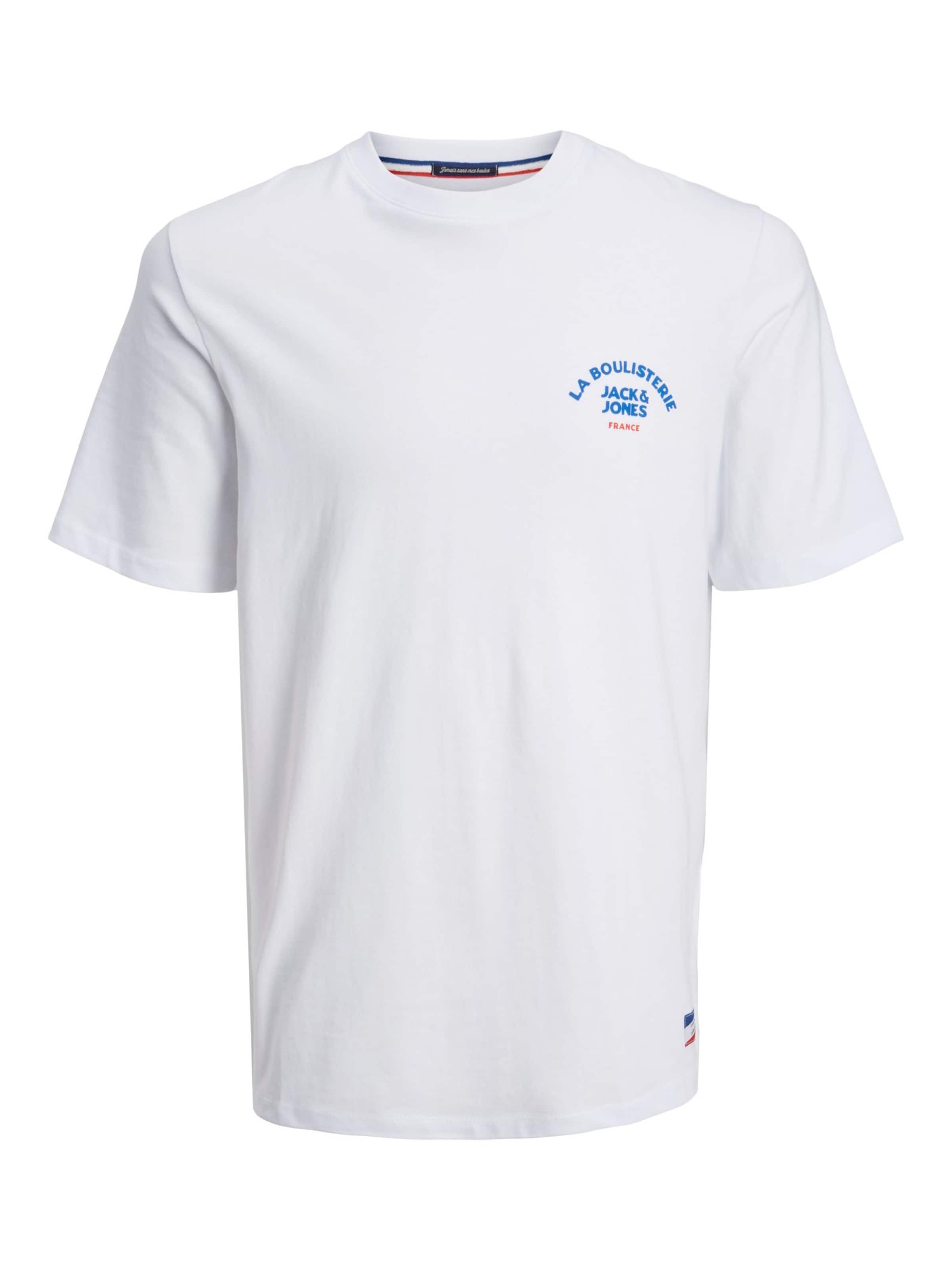 JACK & JONES Shirt in Wit: voorkant