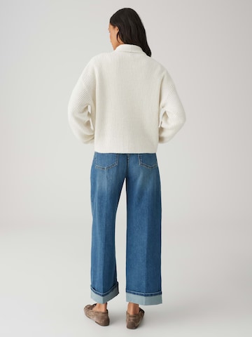 OPUS Kardigán 'Dusena' - fehér