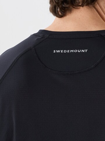 SWEDEMOUNT - Camiseta funcional 'Core' en negro