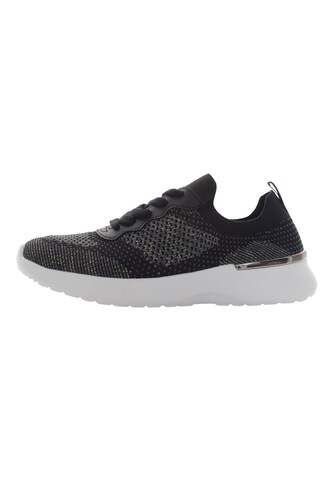 Sneaker bassa di Lumberjack in nero: frontale