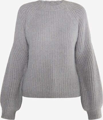 DreiMaster Vintage - Pullover 'Altiplano' em cinzento: frente