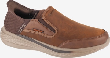 SKECHERS Slip-ons 'Skechers Slip-Ins: Slade' in Bruin: voorkant