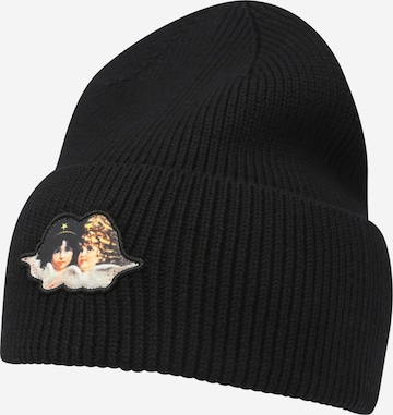 Bonnet Fiorucci en noir : devant