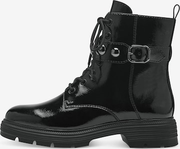 TAMARIS Lace-Up Ankle Boots in Black