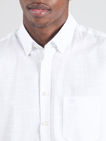 FYNCH-HATTON Slim fit Overhemd in Wit